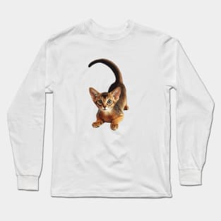 Abyssinian Cat Long Sleeve T-Shirt